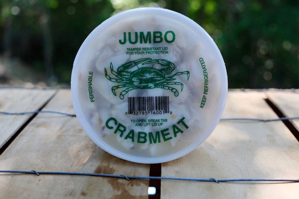 Fresh Picked Crab Meat - Jumbo Lump