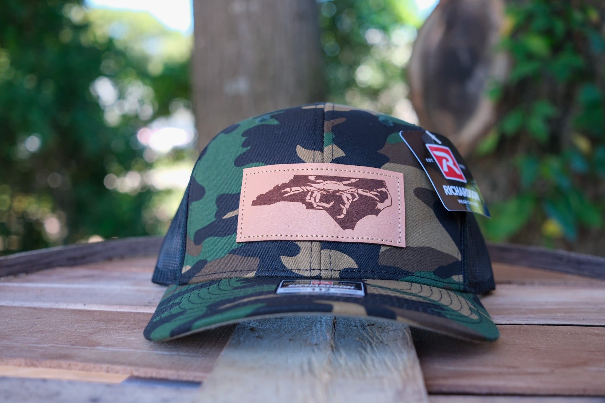 SeaBear Leather Patch Hat